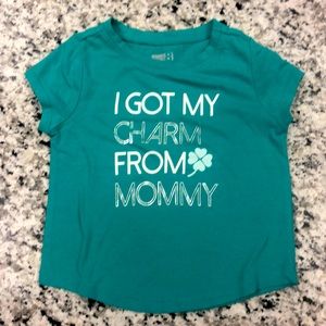 Toddler girl st Patrick’s day shirt